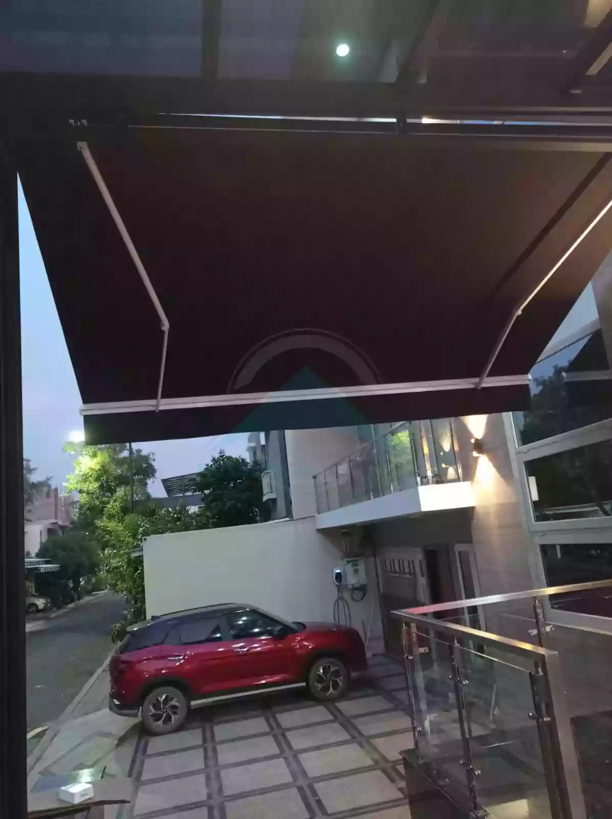 Pemasangan awning gulung - Proyek 10