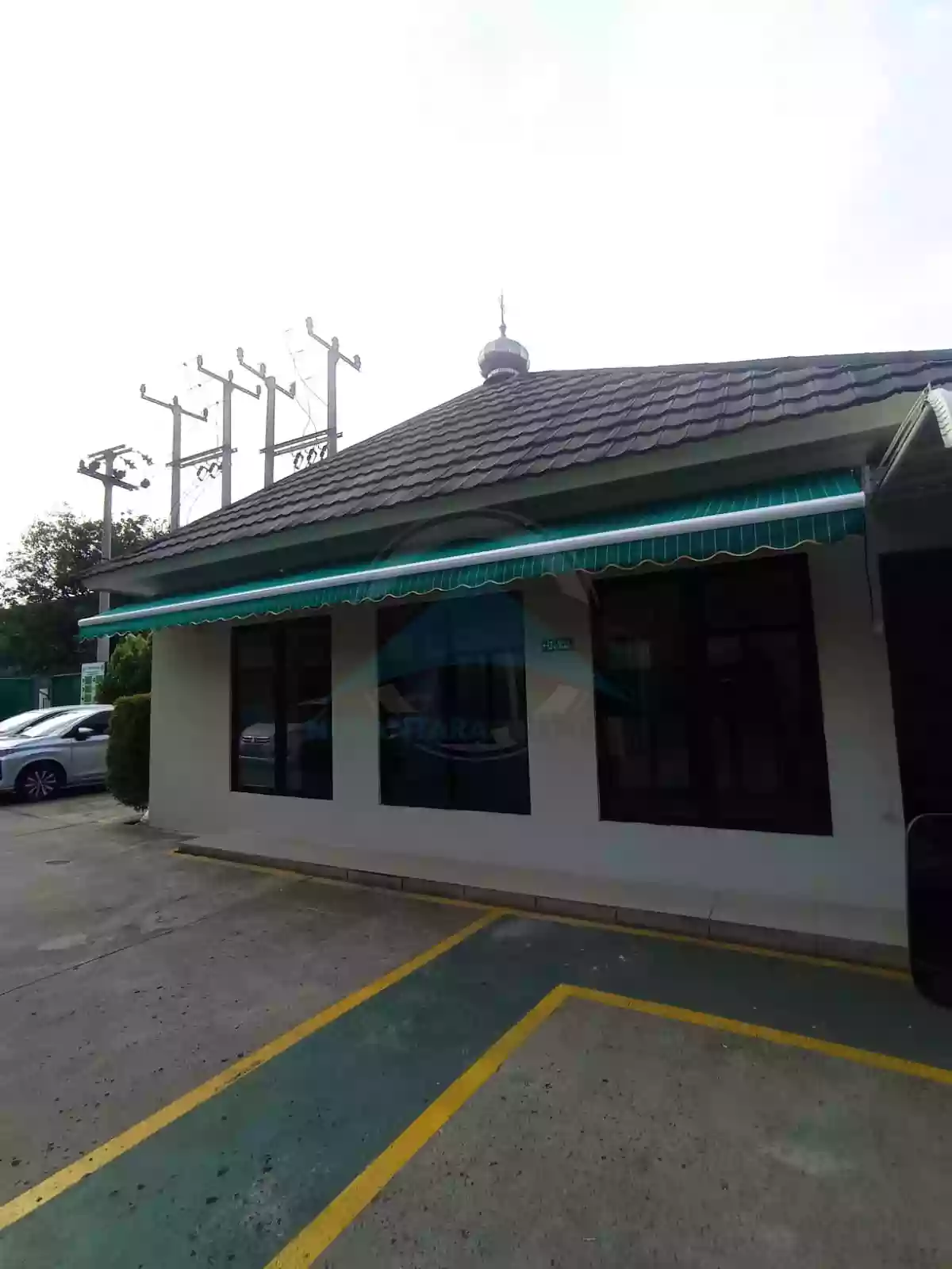 Pemasangan awning gulung - Proyek 16
