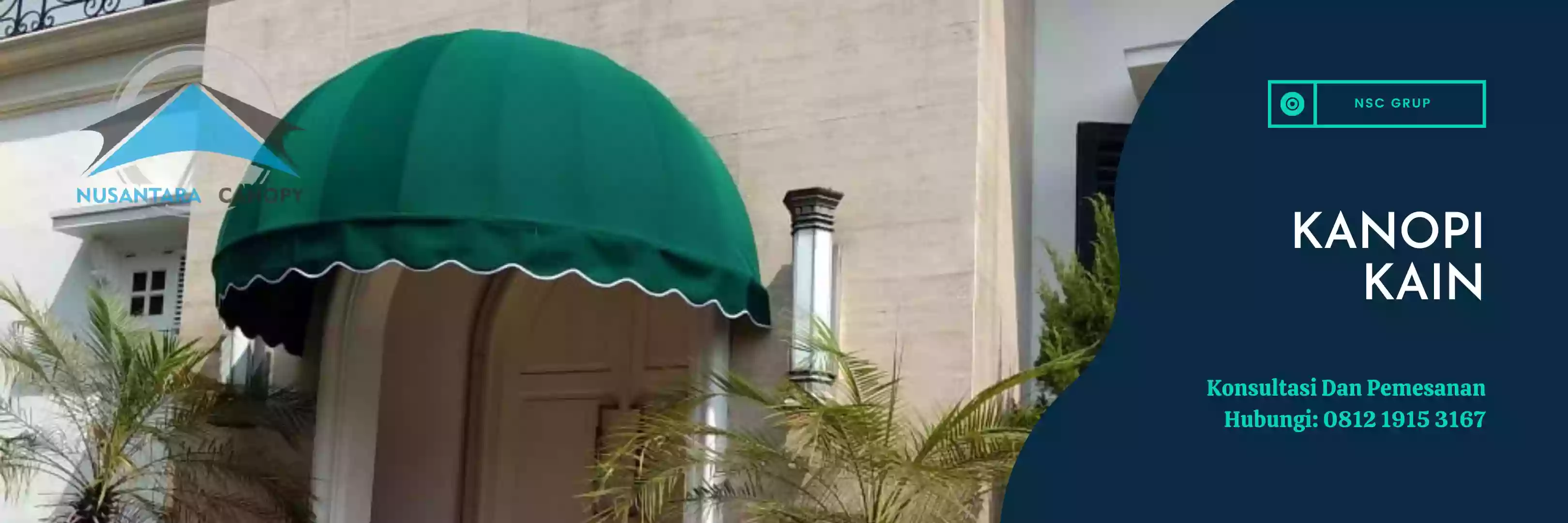 Kanopi Kain Profesional oleh Nusantara Canopy Indonesia