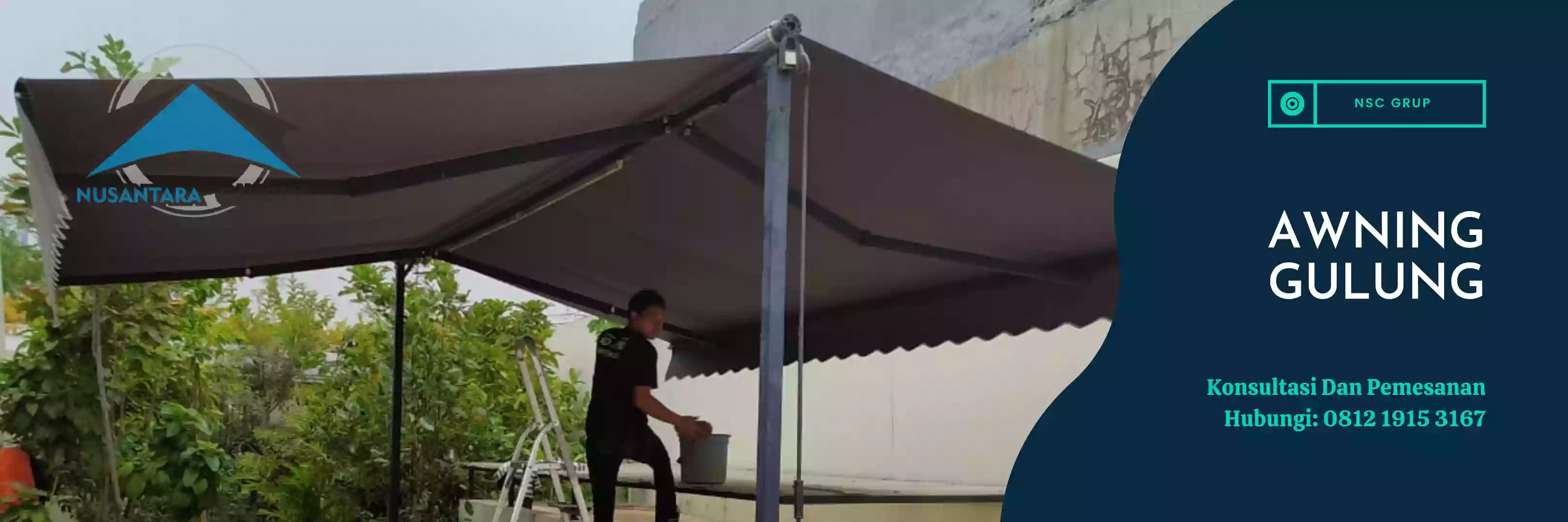 Hubungi Nusantara Canopy - Konsultasi Gratis Kanopi Kain, Tenda Membrane, Awning Gulung dan Kanopi Kaca