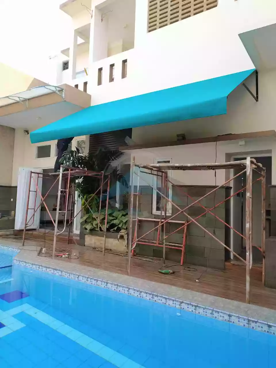 Kanopi kain showroom dan galeri